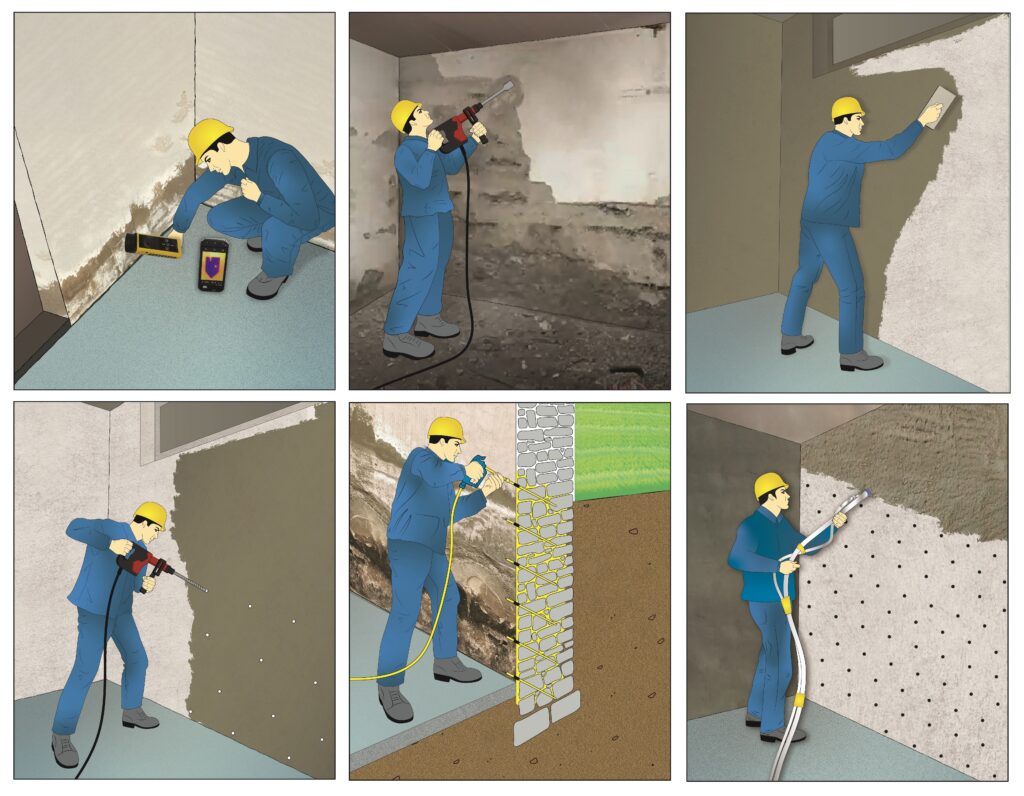 So lässt sich gezielt und dauerhaft sanieren – statt nur oberflächlich zu trocknen.