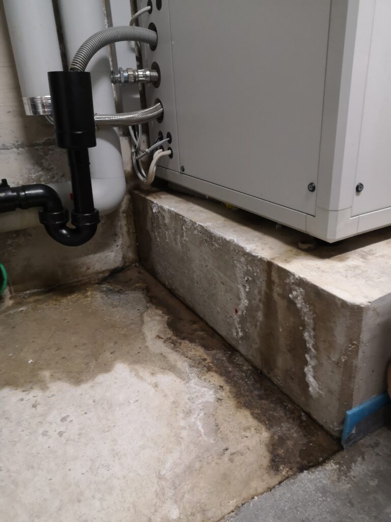 Wassereintritt im Keller, nur bei Regen