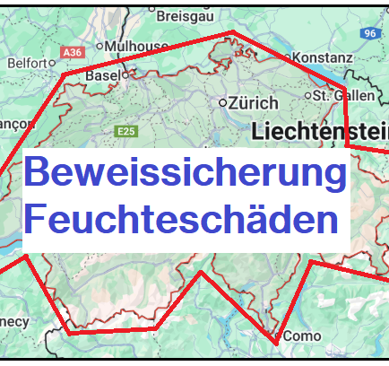 Beweissicherung Feuchteschäden