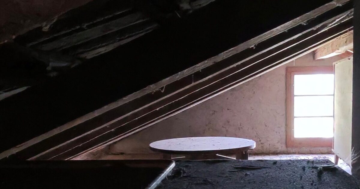 Dachboden beim Hauskauf